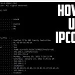 How to use IPconfig